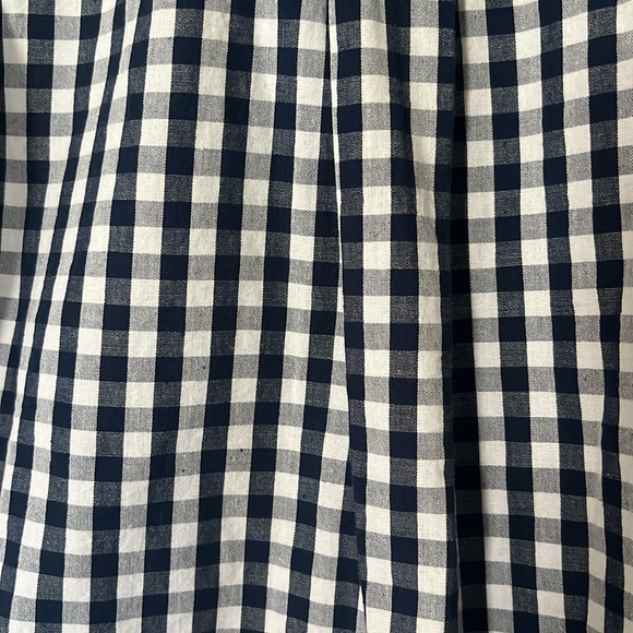 Tommy Hilfiger button down. Navy and white. New with Tags. Size M (12/14) - Picture 4 of 4